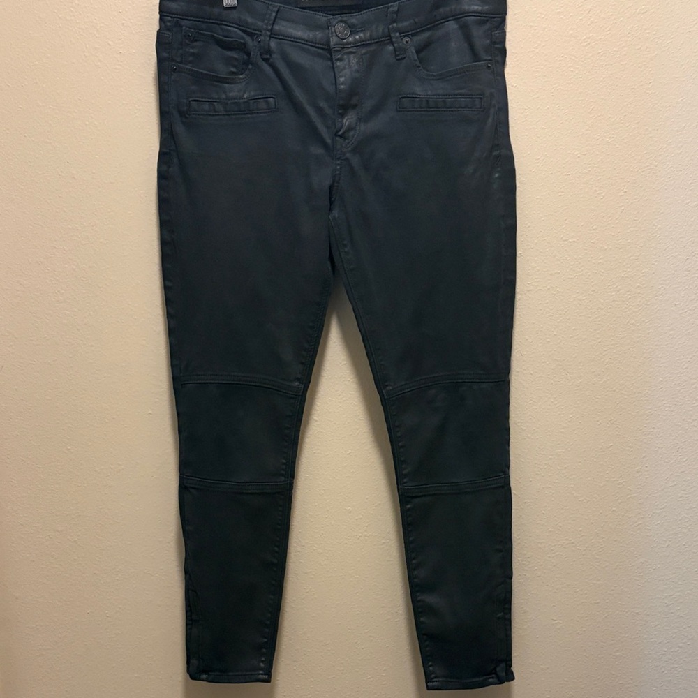 Express Women’s Black Skinny Moto Jeans